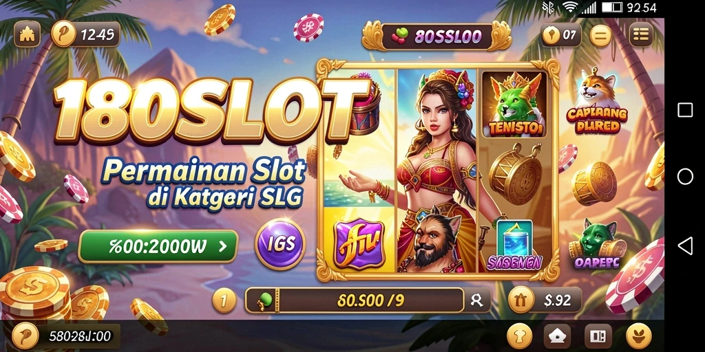Gameplay seru dan menarik di 180SLOT.