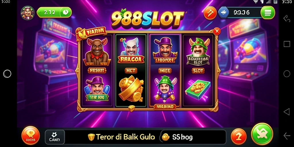 Gameplay menegangkan di dunia slot horror yang mengerikan.