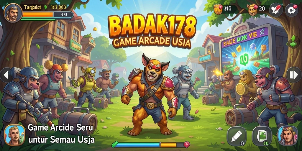 Tangkapan layar gameplay BADAK178 dengan karakter yang sedang beraksi.