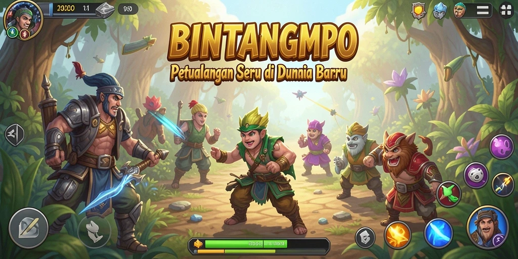 Tampilan gameplay seru dan menarik dari BINTANGMPO.