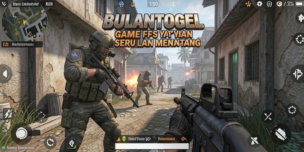 Tangkapan layar gameplay intens dari BULANTOGEL yang menampilkan aksi seru.