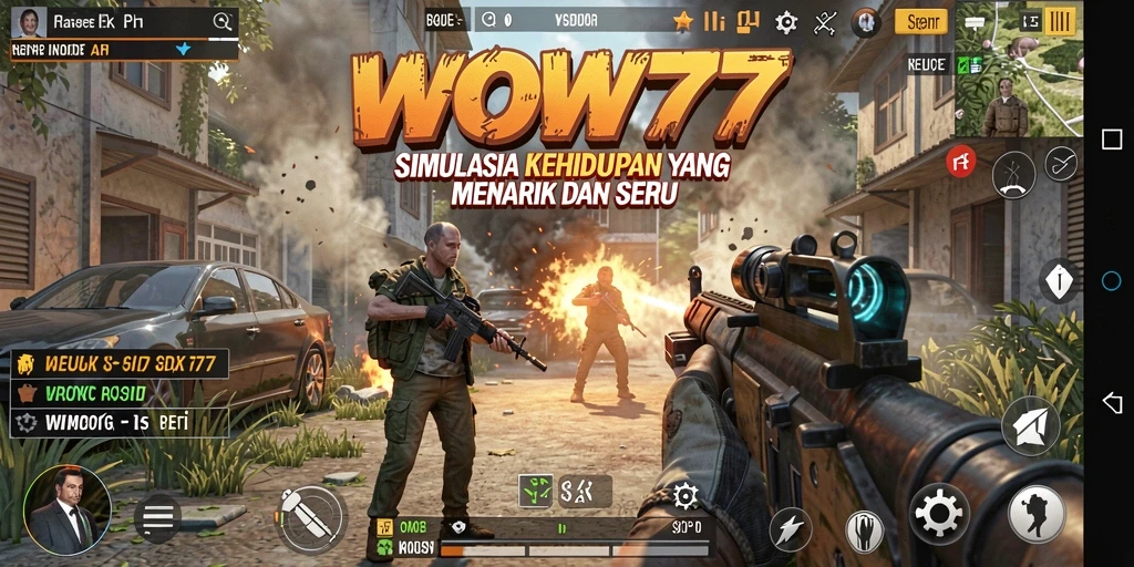Menampilkan pengalaman gameplay seru dalam <strong>WOW77</strong> dengan interaksi karakter yang dinamis.